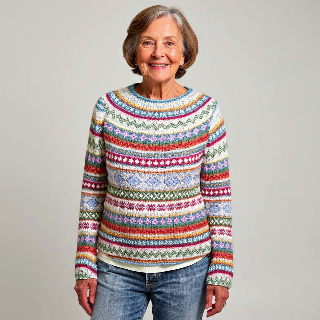 Camila™ | Vintage Icelandic Wool Sweater