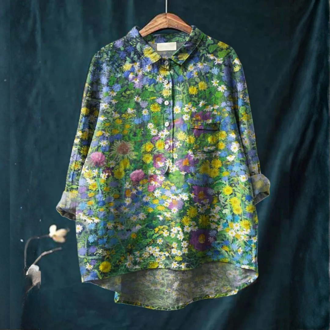 Grace | Garden Flowers Shirt