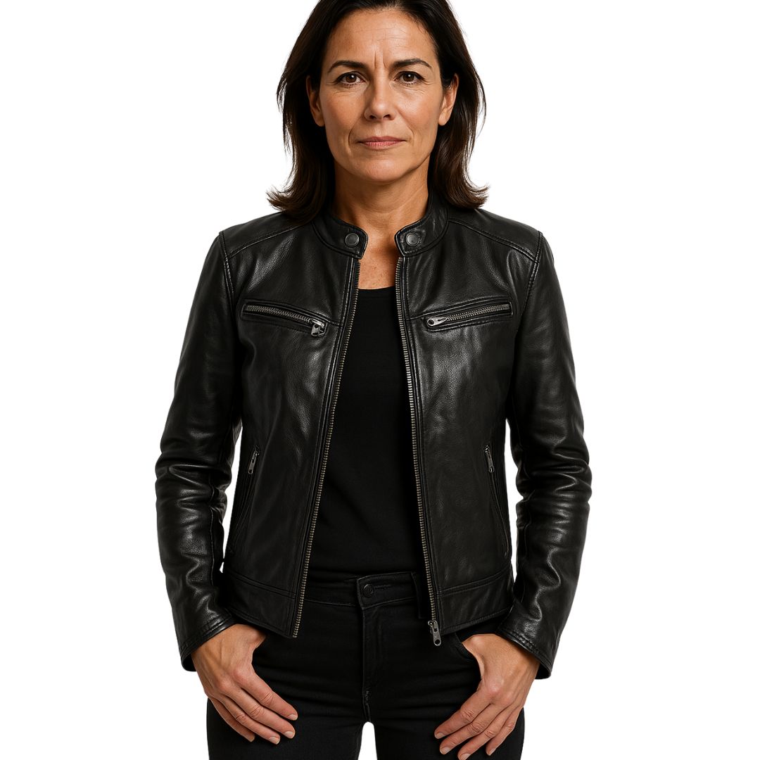 Laluna™ Casual Leather Jacket