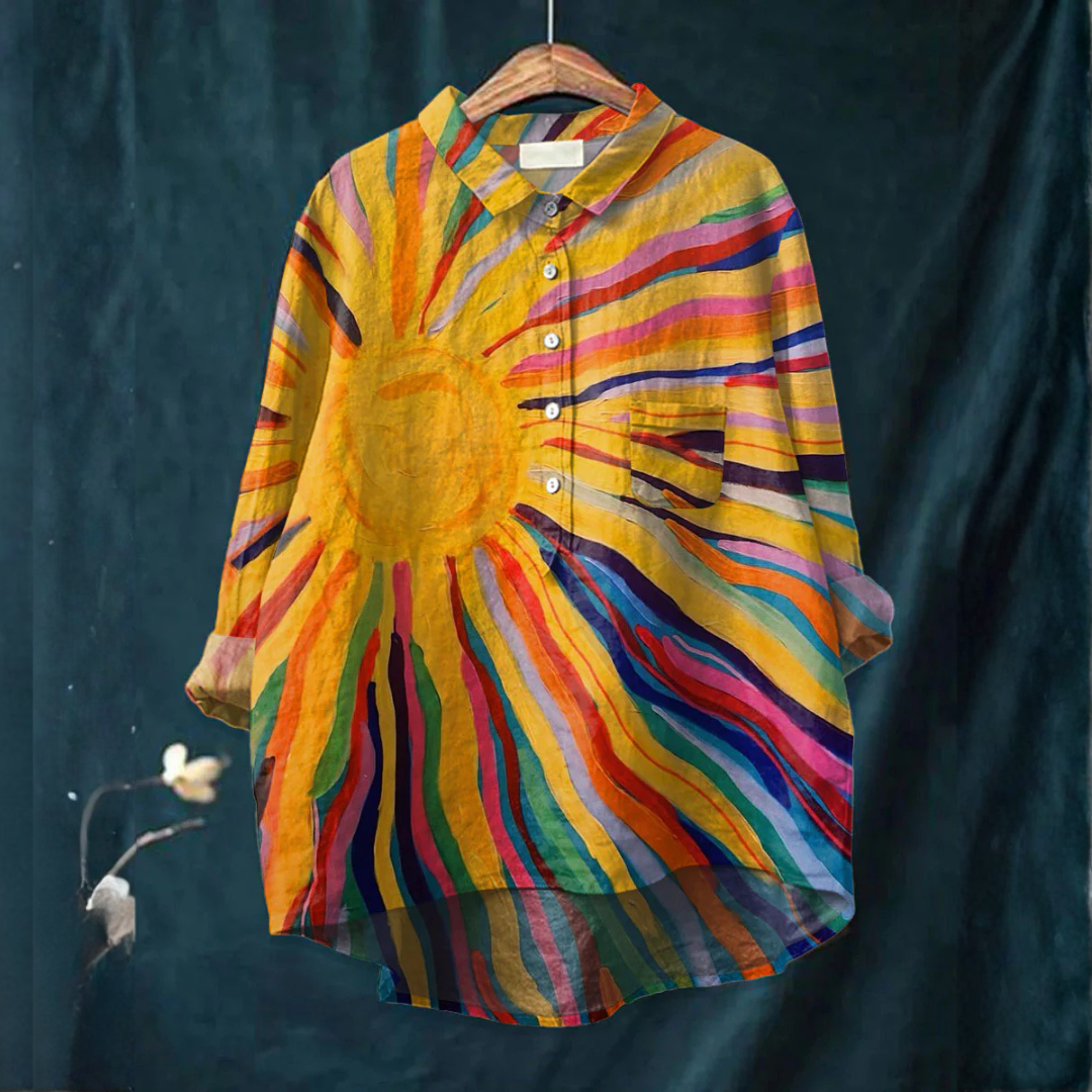 Solara | Radiant Sunburst Shirt