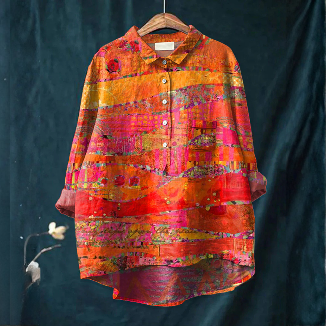 Ariana | Bold Shirt with Abstract Print
